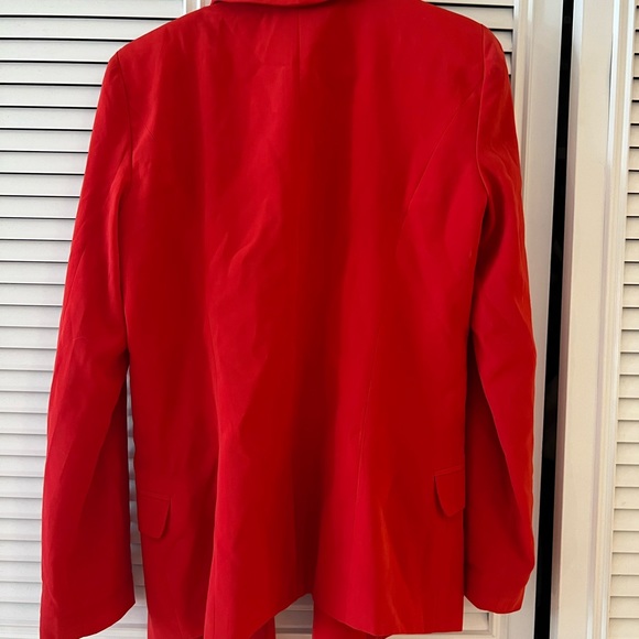 Red blazer jacket - Picture 3 of 3